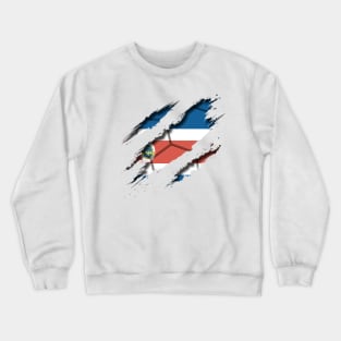 Costa Rica Football Crewneck Sweatshirt